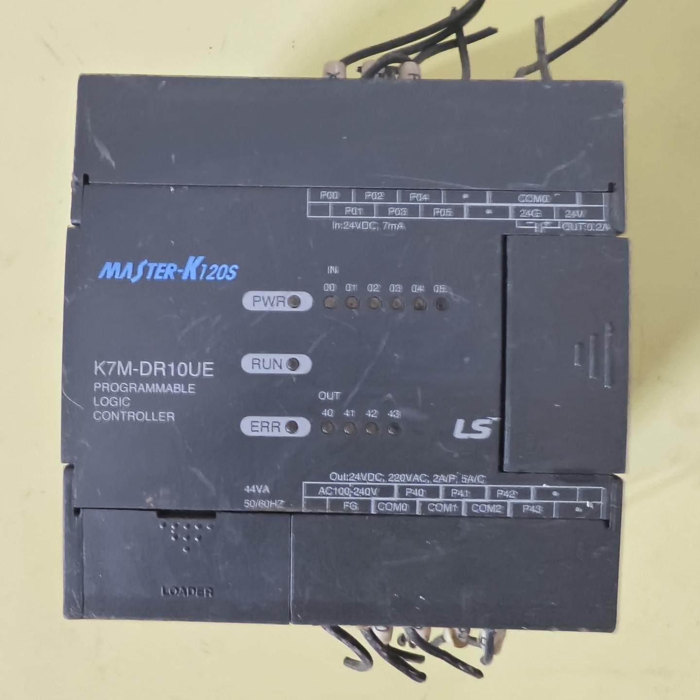 LS拆机K7M-DR10UE编程控制器+实拍图