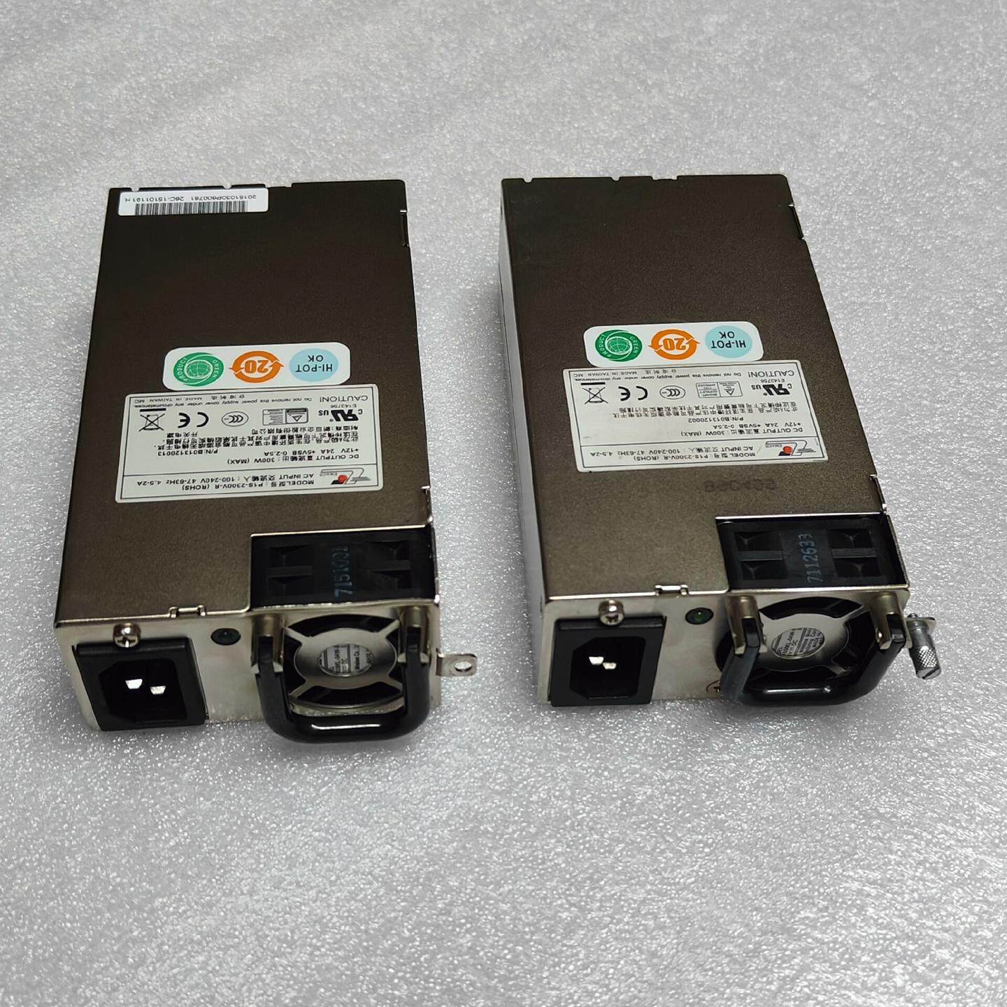 新巨 P1S-2300V-R 服务器电源 300W 冗余电源