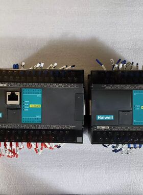 海为PLC  T32S2R-e 扩展H08RC 拆机一套 功