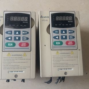 拆机 380V 台达VFD007B43A变频器 0.75kw