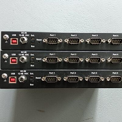 MOXA UPort 1410 4口串口分配器 拆机件 成色