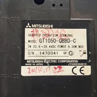 日本 输入电压20 QBBD 触摸屏GT1050