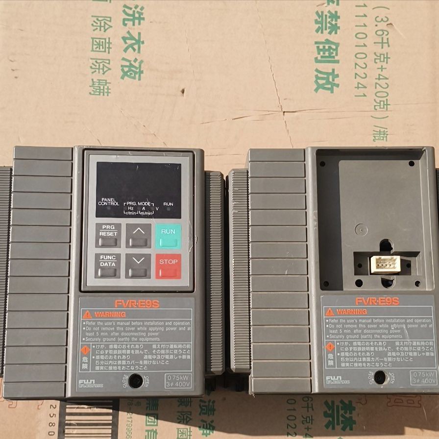 变频器FVR0.75E9S-4JE 0.75千瓦未使