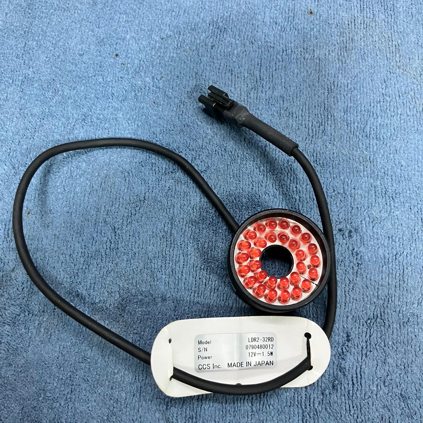 日本CCS光源 LDR2-32RD 红色圆形 LED光源