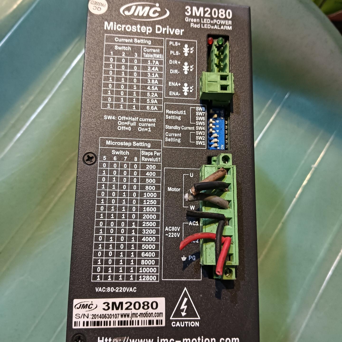 JMC杰美康2080步进驱动器 支持AC80-220V交