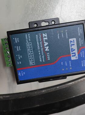 上海卓岚ZLAN5200串口服务器 2口RS232/485/