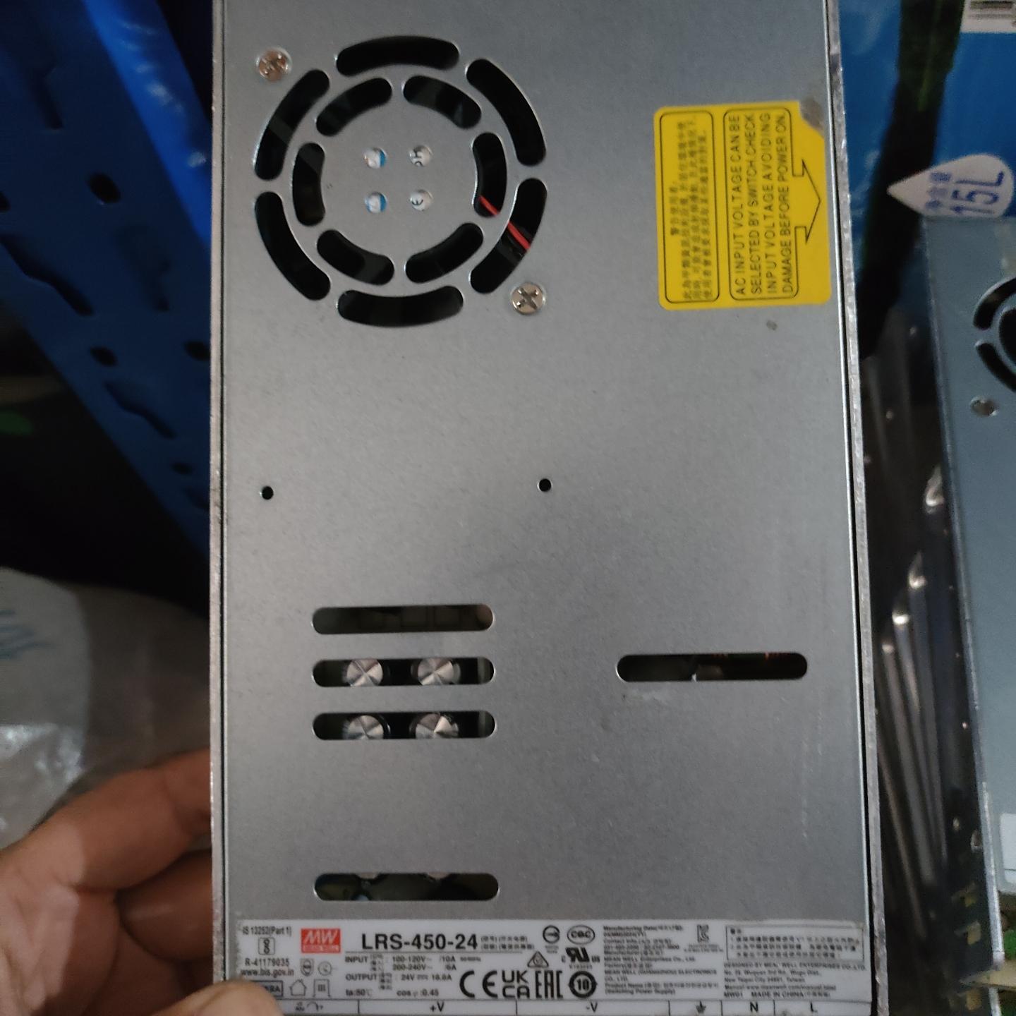 明纬LRS-450-24开关电源 24V 18.8A 450