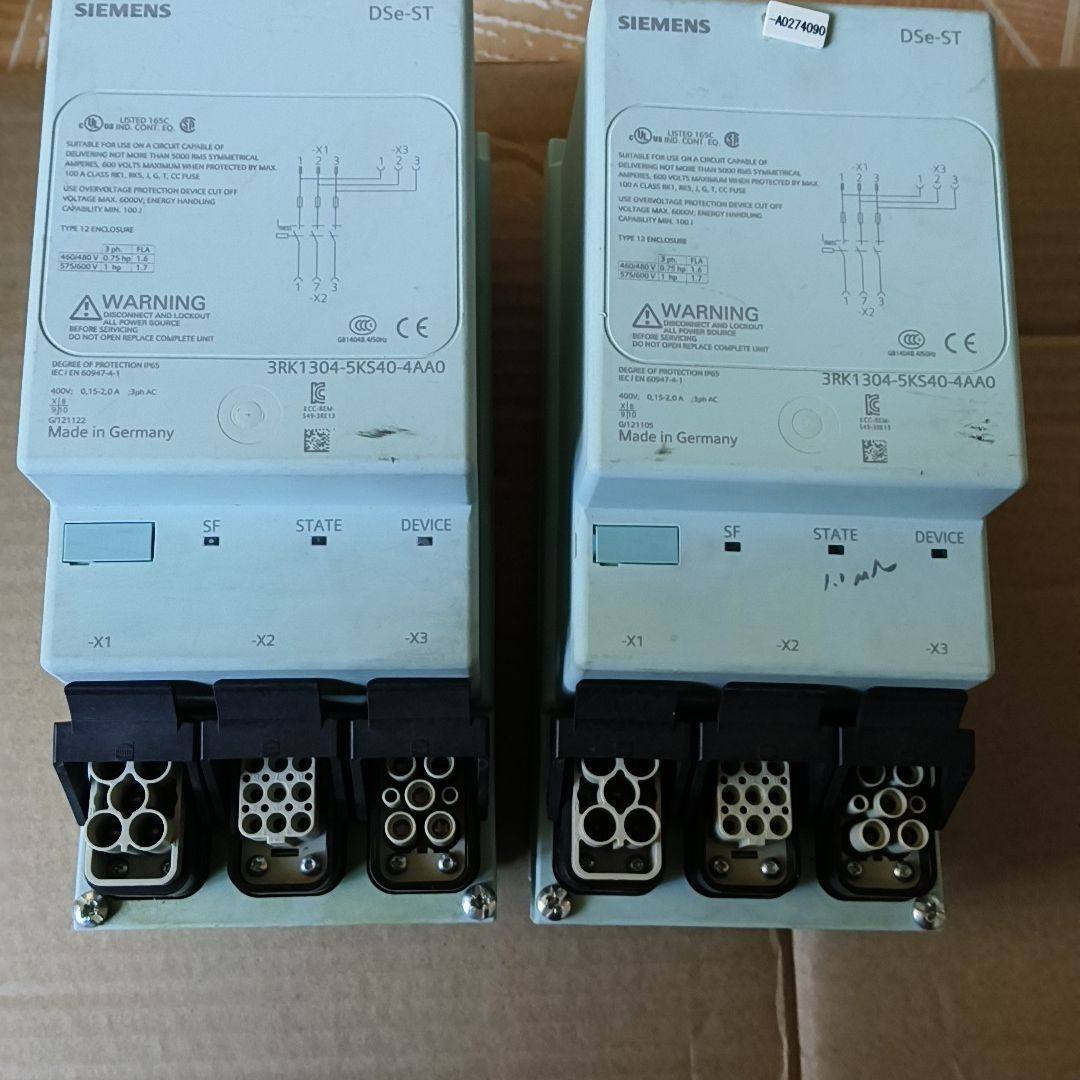 拆机电机启动器 型号3RK1304-5KS40-4AA