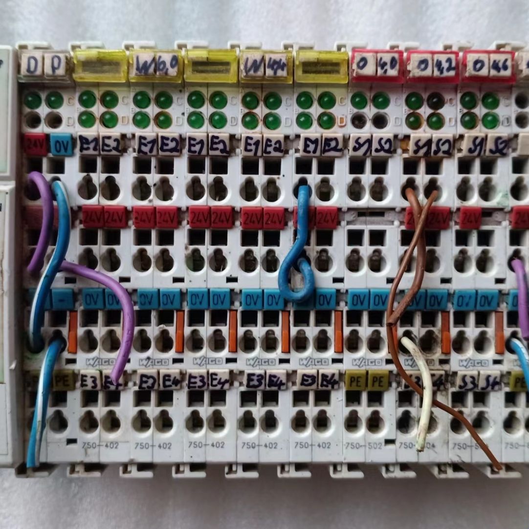 万可PLC模块 型号具体看图吧 拆机成色外观如图实物拍摄