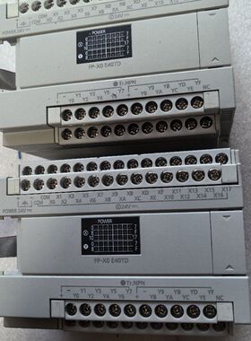 PLC扩展模块 FP-X0 E40TD 拆机 功能完
