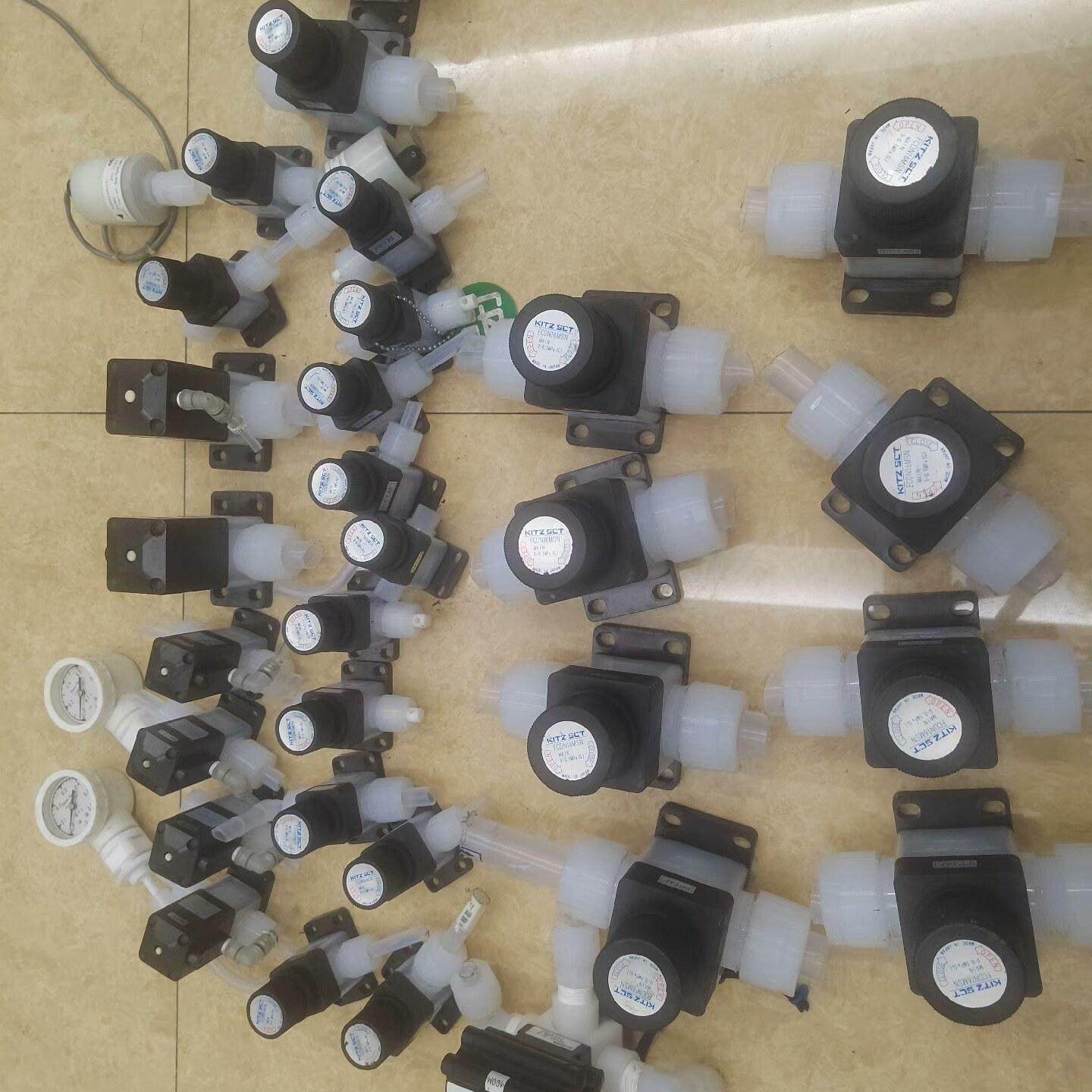 KITZ SCT日本 北泽PFA手动阀 手控阀 手动隔膜