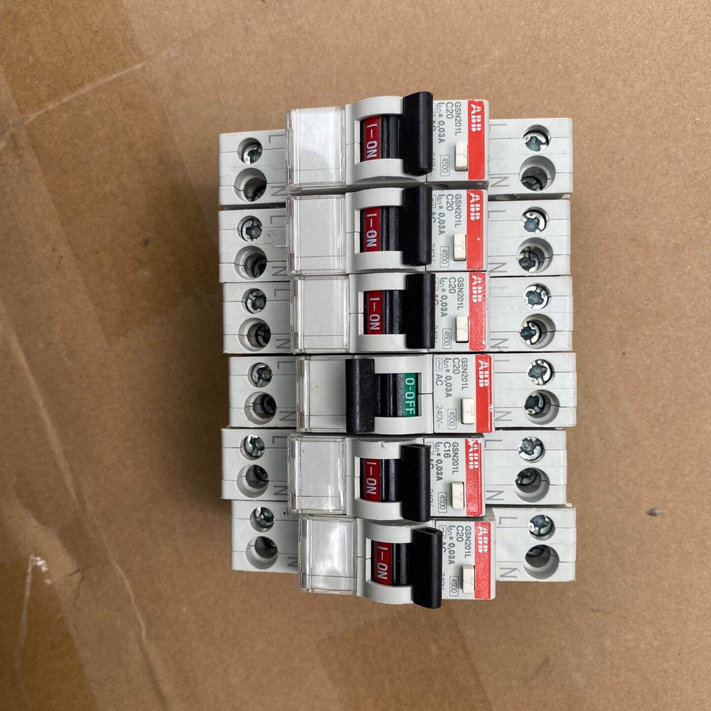 出售拆机意大利断路器(GSN201 C20安1