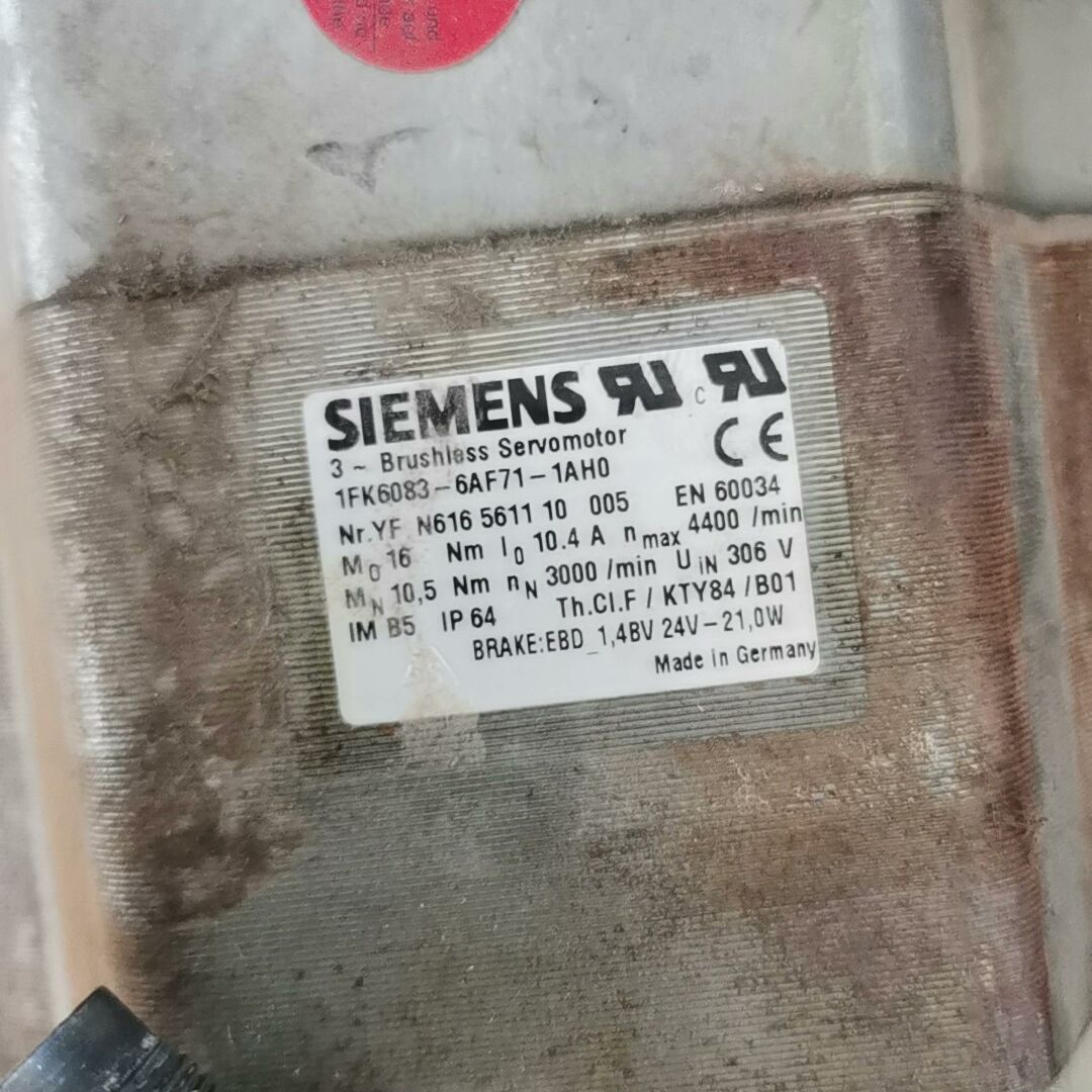 1FK6083-6AF71-1AH0 拆机成色如图现货直