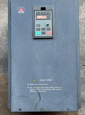 阿尔法变频器  ALPHA6000－3037GF05 .拆机