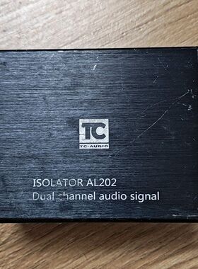 TC ISOLATOR AL202 双声道音频隔离器