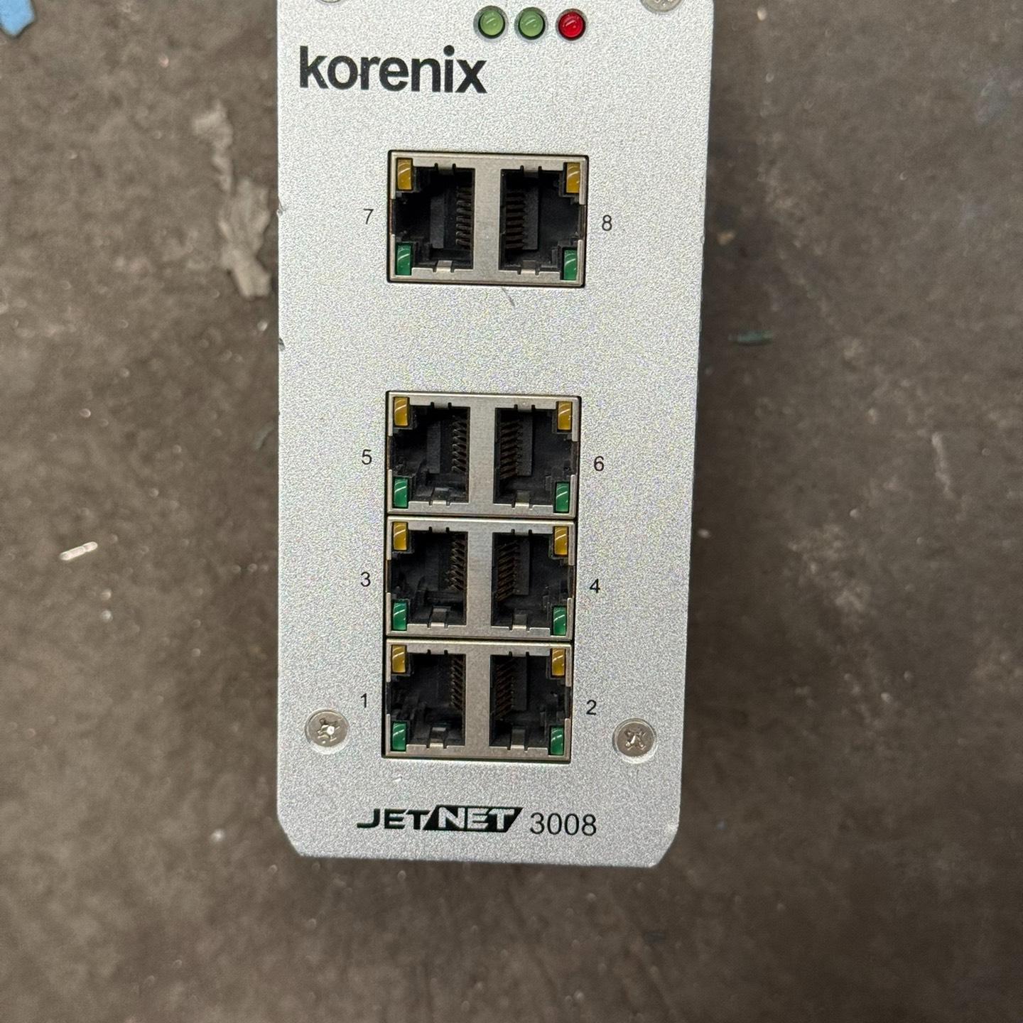Korenix科洛理思JetNet3008工业交换机 8口百
