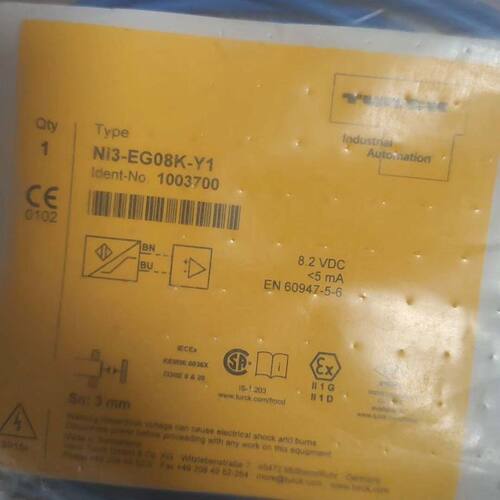 图尔克接近开关 NI3-EG08K-Y1 询价 带包
