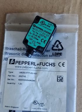 PEPPERL+FUCHS倍加福超声波传感器 型号UB250