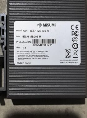 台湾 MiSUMi米思米 IESH-MB205-R