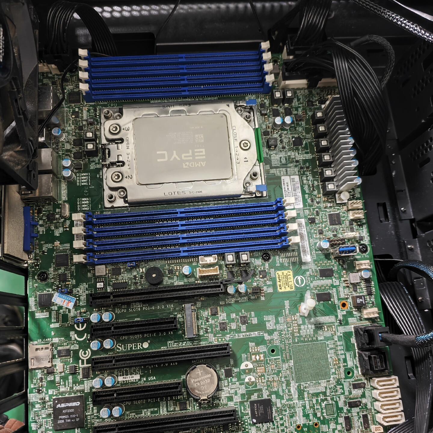 超微h11ssl-i主板 epyc主板