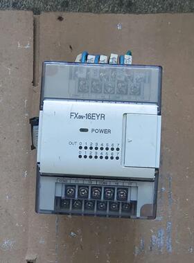 拆机 FX0N-16EYR PLC扩展 包好 实