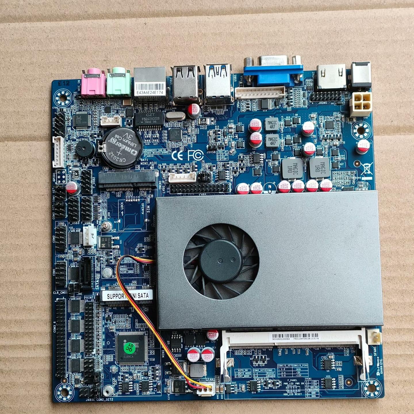 ITX-3110MTD-6CD8 I3一体机主板包好