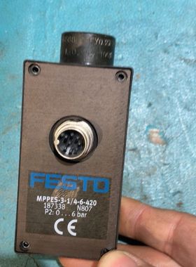 费斯托比例阀MPPES-3-1/4-6-420  拆机