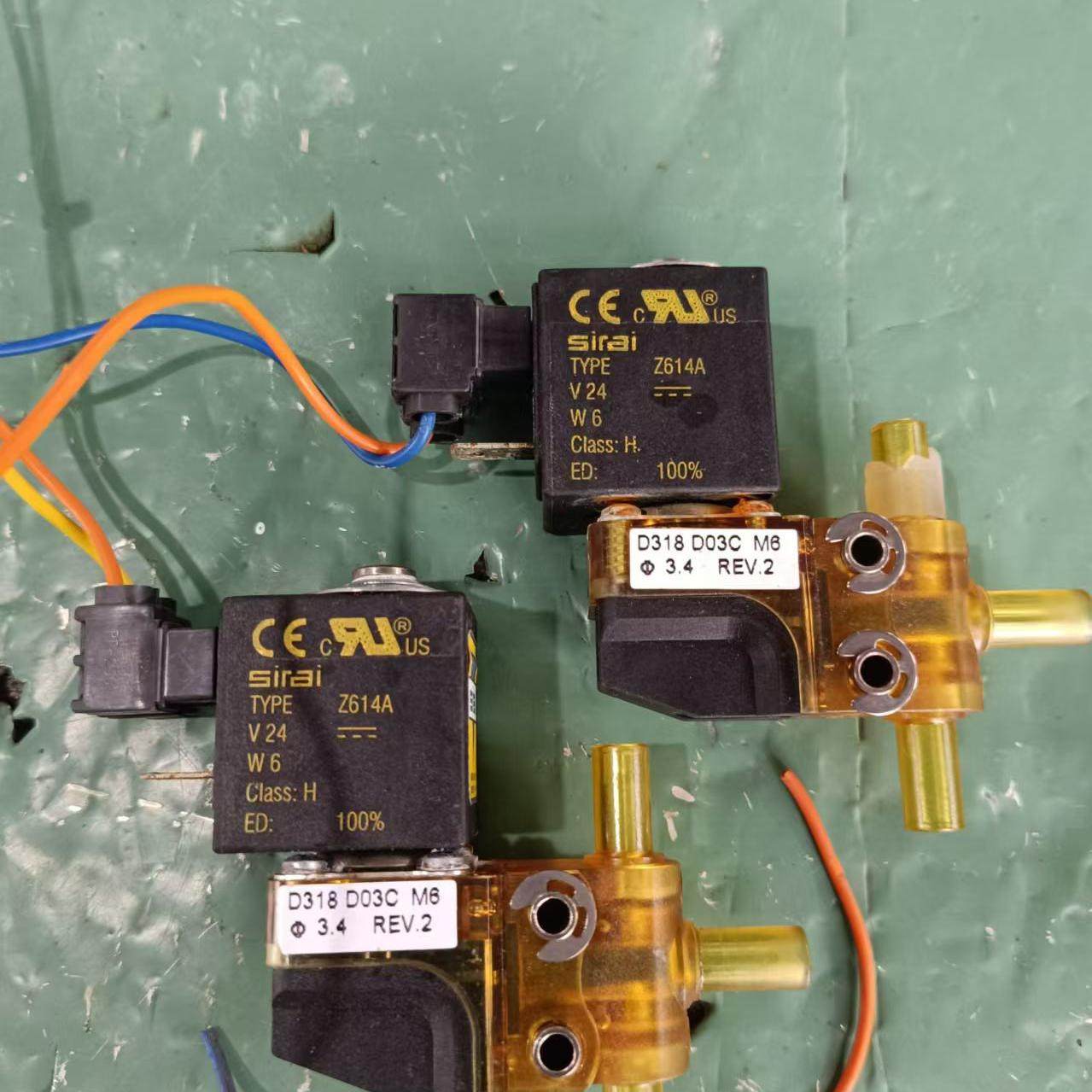 意大利Sirai  Z614A 电磁阀 成色新 功能包好！