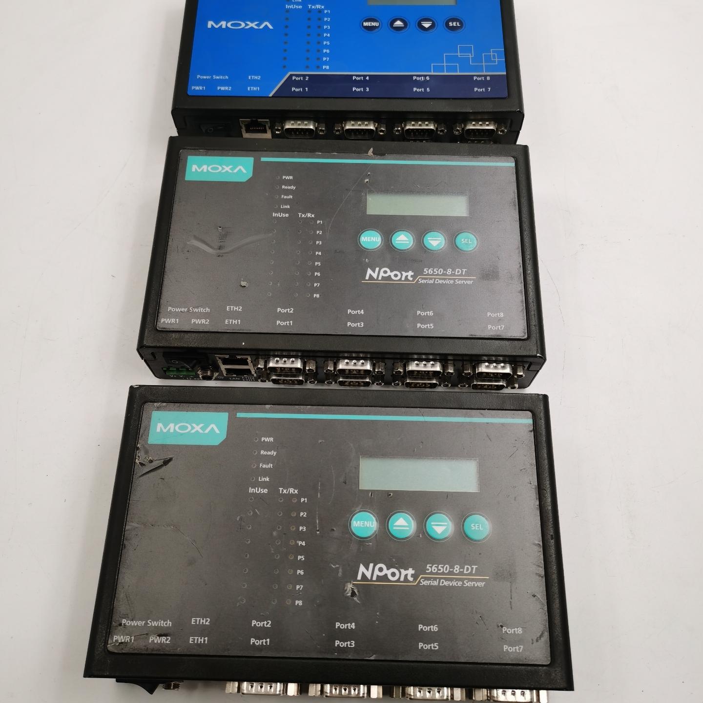 摩莎MOXA NPort 5650-8-DT RS232 4