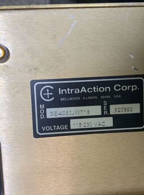 IntraAction GE镭射机分波器