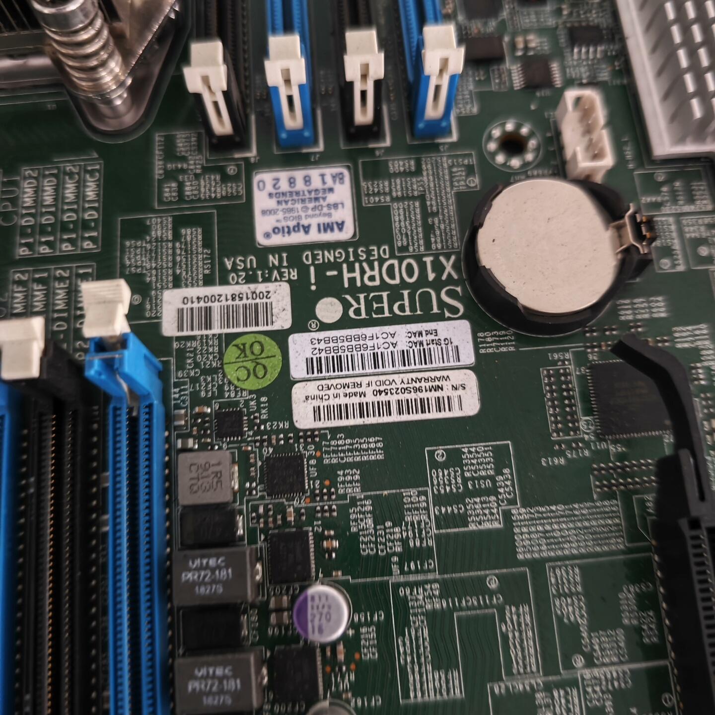 超微X10DRH-i双路x99主板 支持V3V4CPU现货