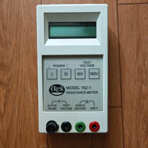 美国Trek 152-1表面电阻测试仪。支持10V和100V