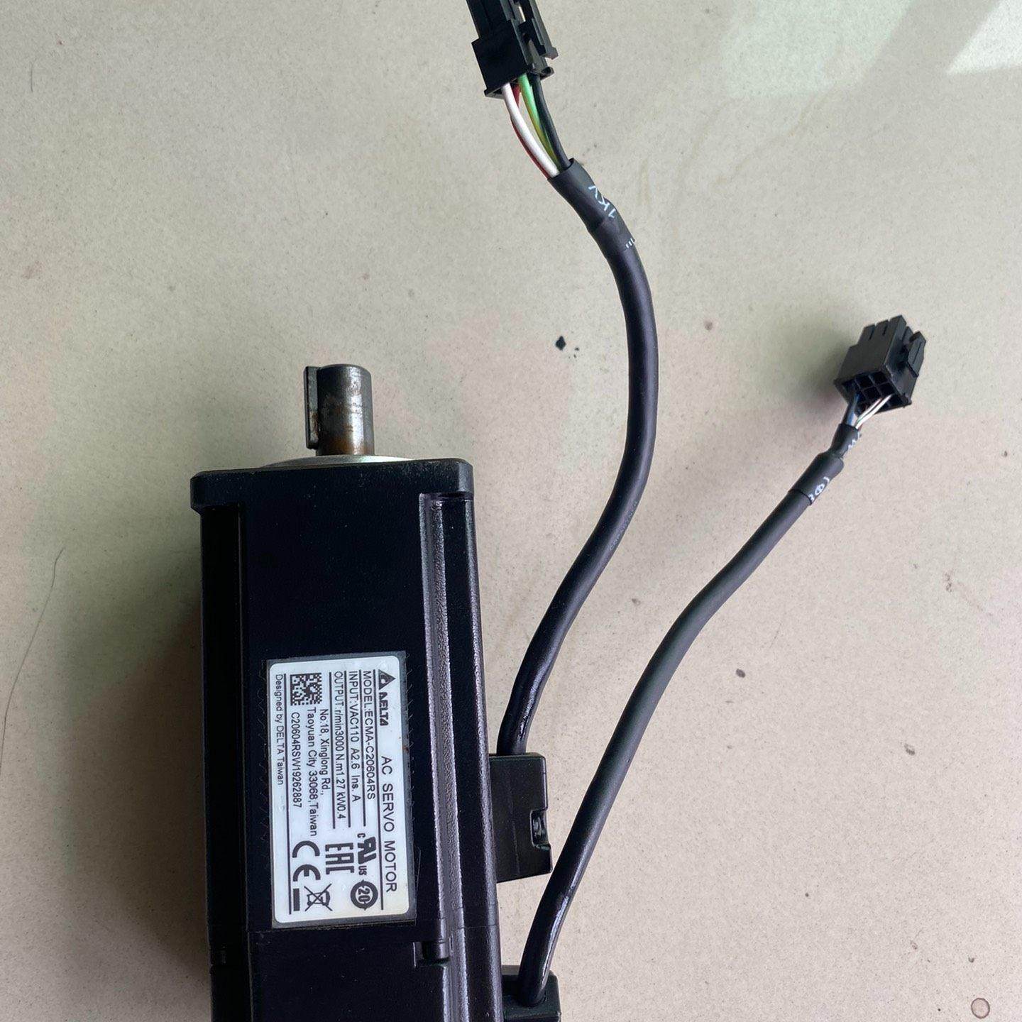 ECMA-C20604RS台达400W伺服电机 拆机 功