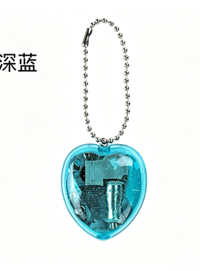 迷你心形男女圣诞情人节音乐盒