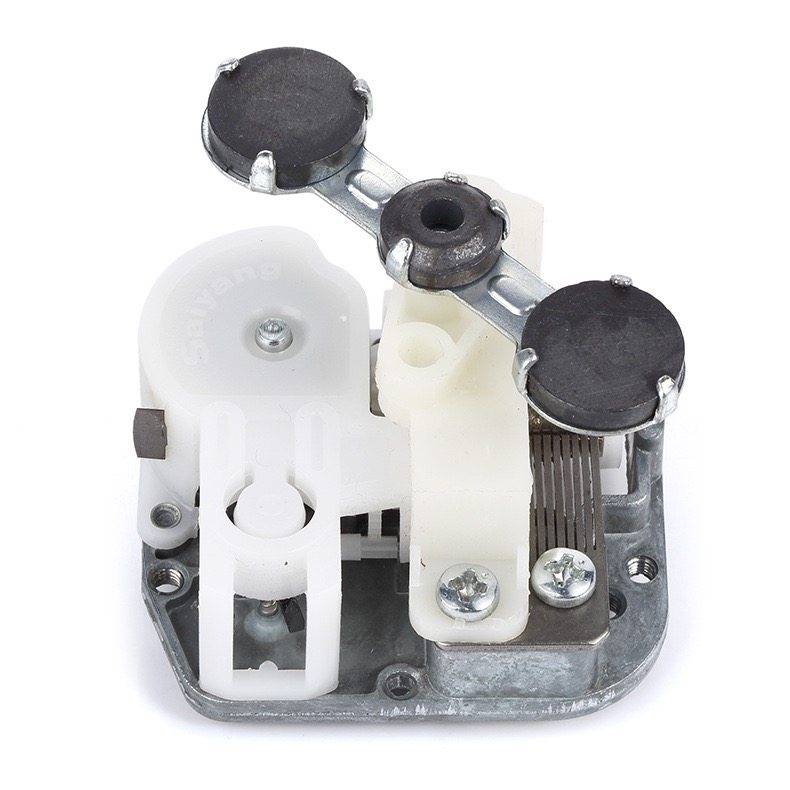 saiyang音乐盒八音盒机芯18NS37 带过桥支架3磁铁旋转