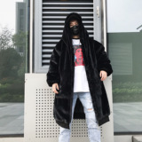 18冬潮流情侣加厚仿兔貂潮保暖加厚加棉中长款棉衣mj888-p175，男装棉衣，电商B288