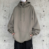 23春双层领金属设计感男女连帽宽松卫衣B288-WY14-P88，男装卫衣，电商B288