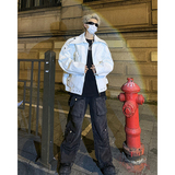 23秋冬机车皮衣小众金属风皮扣夹克JK14-P168现货，男装夹克，电商B288