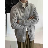 现货加厚羊羔毛内胆针织开衫大码保暖高品质外套22MY02-特p68，男装棉衣，电商B288