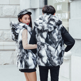 现货！秋冬季新款仿拍皮草机车情侣马甲背心mj087-p90，男装背心/马甲，电商B288