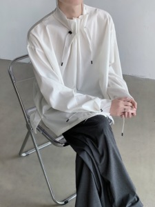 24设计感男士极简风清新衬衫CS31-P78，男装衬衫，电商B288