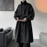 22秋冬新款风衣大码男过膝长款大衣男中长款男B288-22FY01-p125，男装风衣，电商B288