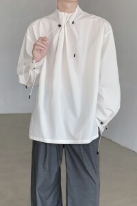 24设计感男士极简风清新衬衫CS31-P78图片