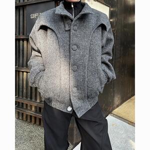 现货 25羊毛毛呢高级感外套夹克JK77--P178图片