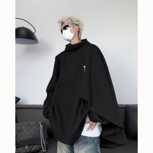 23秋冬忍者卫衣披风高领连帽加绒卫衣WY18-P98现货图片