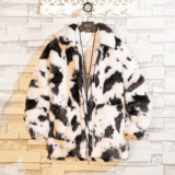 羊羔毛外套仿皮草冬装新加厚奶牛皮草毛毛大衣潮b288-mj234-p150，女装短外套，电商B288