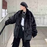 2026新款潮男士情侣棉衣宽松毛绒外套加厚毛毛衣现货mj382-p95，男装针织衫/毛衣，电商B288