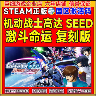 steam游戏 机动战士高达SEED 激斗命运 复刻版 国区激活码CDKey