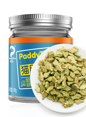 paddytime最宠猫饼干100g 猫零食猫薄荷吞拿鱼干成幼猫磨牙去毛球