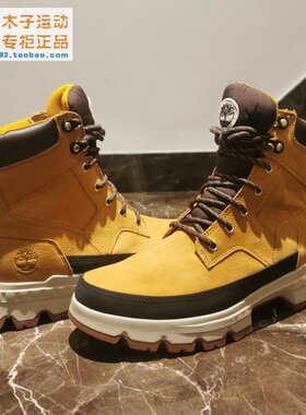 Timberland/添柏岚 头层牛皮户外靴 徒步登山大黄靴 A44SH A2EE3